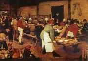 Pieter Bruegel Farmer wedding oil painting picture wholesale